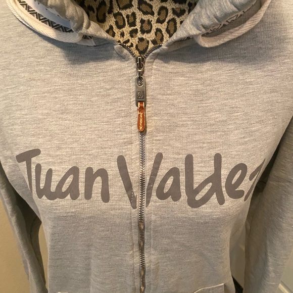 Zipper Front Sweatshirt - Picture 2 of 6